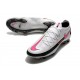 Nike Phantom GT Elite FG Chaussures de Football - Blanc Rose Noir