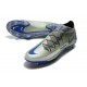 Chaussures Nike Phantom Gt Elite Df Fg Gris Bleu