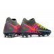 Chaussures Nike Phantom Gt Elite Df Fg Bleu Rose Orange