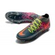 Chaussures Nike Phantom Gt Elite Df Fg Bleu Rose Orange