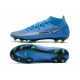 Nike Phantom GT Elite DF FG Homme Bleu Argent