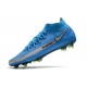 Nike Phantom GT Elite DF FG Homme Bleu Argent