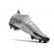 Nike Phantom GT Scorpion Elite DF FG Homme Argent Noir