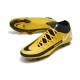 Chaussures Nike Phantom Gt Elite Df Fg Jaune Noir Blanc