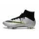 Meilleure Chaussures Nouveau Nike Mercurial Superfly FG Homme Argent Noir