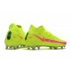 Nike Phantom GT Elite DF FG Homme Vert Rose