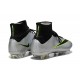 Meilleure Chaussures Nouveau Nike Mercurial Superfly FG Homme Argent Noir