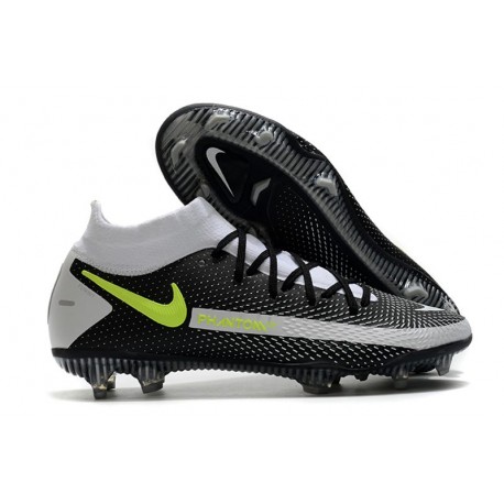 Chaussures Nike Phantom Gt Elite Df Fg Noir Gris