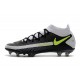 Chaussures Nike Phantom Gt Elite Df Fg Noir Gris