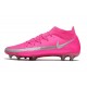 Chaussures Nike Phantom Gt Elite Df Fg Rose Argent