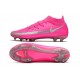 Chaussures Nike Phantom Gt Elite Df Fg Rose Argent