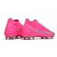 Chaussures Nike Phantom Gt Elite Df Fg Rose Argent