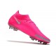 Chaussures Nike Phantom Gt Elite Df Fg Rose Argent