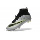 Meilleure Chaussures Nouveau Nike Mercurial Superfly FG Homme Argent Noir