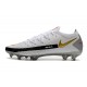 Crampon Nouveaux Nike Phantom GT Elite FG Blanc Noir Or