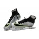 Meilleure Chaussures Nouveau Nike Mercurial Superfly FG Homme Argent Noir