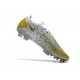 Nike Phantom GT Elite FG Chaussures de Football - Blanc Or