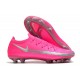 Nike Phantom GT Elite FG Chaussures de Football - Rose Argent