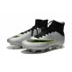 Meilleure Chaussures Nouveau Nike Mercurial Superfly FG Homme Argent Noir