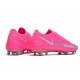 Nike Phantom GT Elite FG Chaussures de Football - Rose Argent