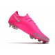 Nike Phantom GT Elite FG Chaussures de Football - Rose Argent