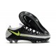 Nike Phantom GT Elite FG Chaussures de Football - Noir Gris Jaune