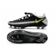 Nike Phantom GT Elite FG Chaussures de Football - Noir Gris Jaune