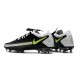 Nike Phantom GT Elite FG Chaussures de Football - Noir Gris Jaune