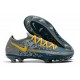 Crampon Nouveaux Nike Phantom GT Elite FG Bleu Gris Jaune