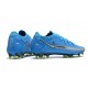 Crampon Nouveaux Nike Phantom GT Elite FG Bleu Argent