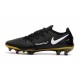 Crampon Nouveaux Nike Phantom GT Elite Tech Craft FG Noir Or