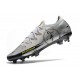 Crampon Nouveaux Nike Phantom GT Scorpion Elite FG Argent Noir