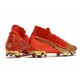 Nike Mercurial Superfly VII Elite DF FG Ronaldo CR100 Rouge Or