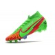 Nike Mercurial Superfly VII Elite DF FG Vert Rouge