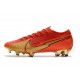 Crampon Nike Mercurial Vapor 13 Elite FG CR100 Rojo Oro