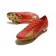 Crampon Nike Mercurial Vapor 13 Elite FG CR100 Rojo Oro