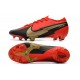 Crampon Nike Mercurial Vapor 13 Elite FG Rouge Noir Or