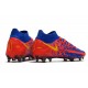 Nike Phantom GT Elite DF FG Homme Bleu Rouge Jaune