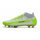 Nike Phantom GT Elite DF FG Homme Blanc Vert