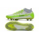 Nike Phantom GT Elite DF FG Homme Blanc Vert