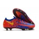 Crampon Nouveaux Nike Phantom GT Elite FG Rouge Bleu Jaune