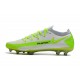 Crampon Nouveaux Nike Phantom GT Elite FG Blanc Jaune