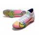 Nike Mercurial Superfly 8 Elite FG Crampons Blanc Multicolore