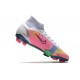 Nike Mercurial Superfly 8 Elite FG Crampons Blanc Multicolore