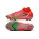 Nike Mercurial Superfly 8 Elite FG Crampons Rubis Argent Metallique