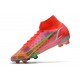 Nike Mercurial Superfly 8 Elite FG Crampons Rubis Argent Metallique