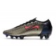 Crampon Nike Mercurial Vapor 13 Elite FG Plata Rojo