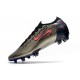 Crampon Nike Mercurial Vapor 13 Elite FG Plata Rojo