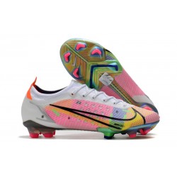 Nike Mercurial Vapor 14 Elite FG Chaussures Blanc Multicolore 