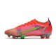 Nike Mercurial Vapor 14 Elite FG Chaussures Rubis Argent Metallique